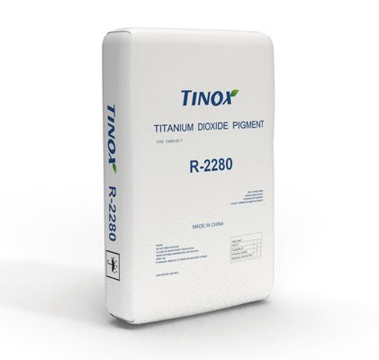 TINOX R-2280 硫酸プロセス 優れた透明度と青色の下音のチタン二酸化物