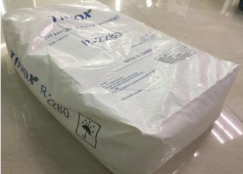 青いアンダートーン 硫酸 プロセス プラスチック用チタン二酸化物 TINOX R-2280 優れた隠蔽力と分散性