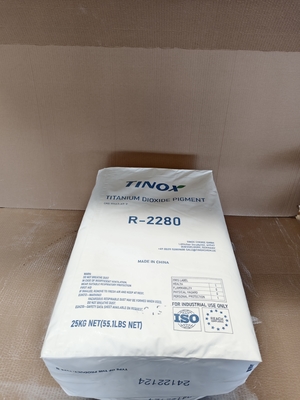 購入 TINOX R-2280 Titanium Dioxide Rutile with Superior Coverage Exceptional Dispersibility and Strong Blue Undertone for Plastic Applications online manufacture