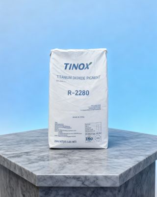 購入 Tinox Sulphate Process Titanium Dioxide Rutile R-2280 with TiO2 ≥97.5% and Rutile Content ≥96.5% for Masterbatch online manufacture