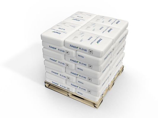 溶媒および水ベースのコーティングのための良好な分散性と輝くチタン二酸化ルチール